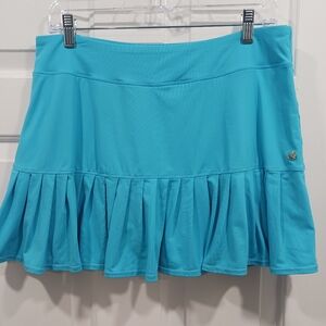 Lilly Pulitzer Luxletic Skort Turqoise Oasis L